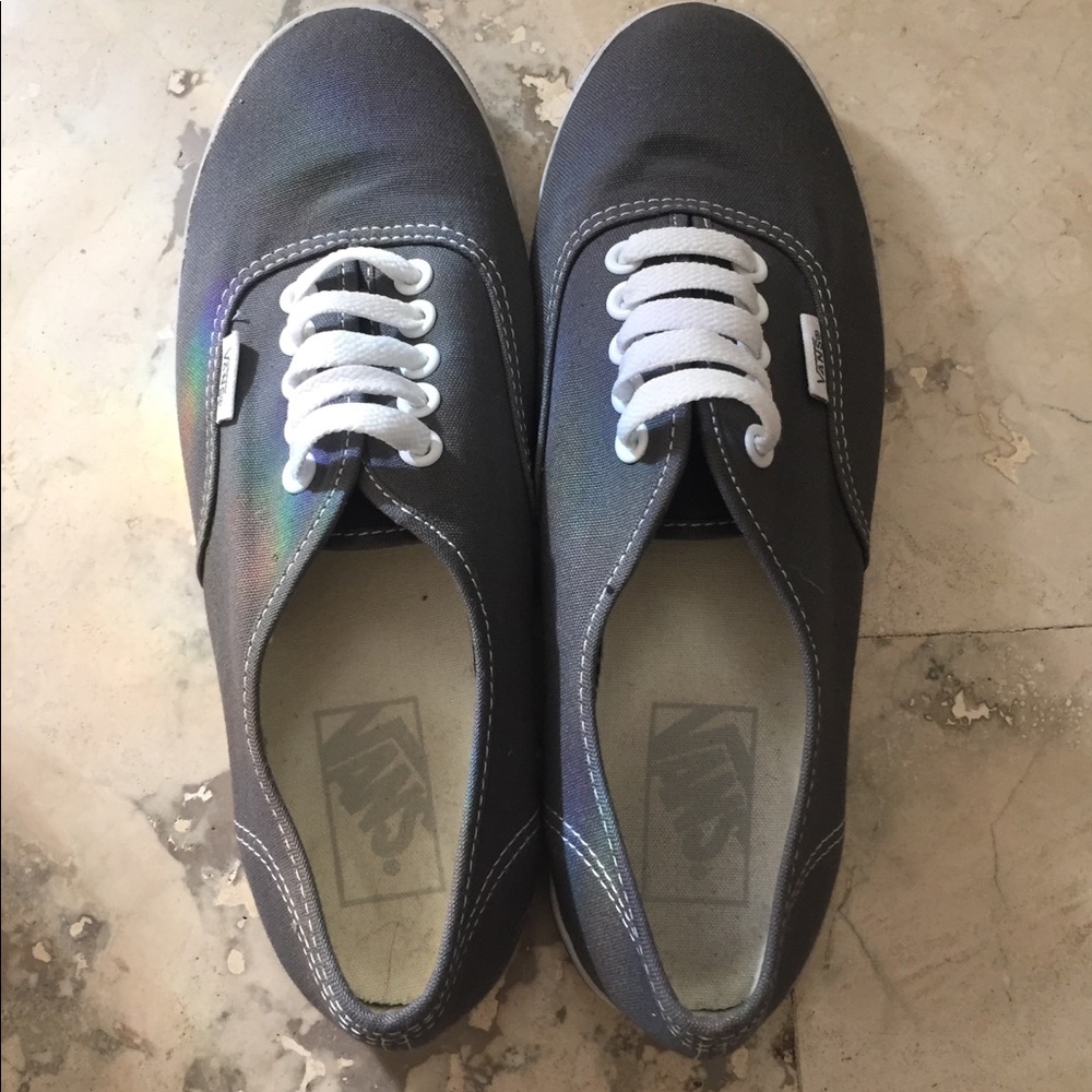 Dark Gray Vans Lo Pro Size 7.5